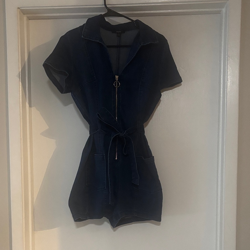 Denim Blue Jumpsuit